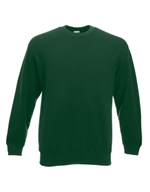 Flaskegrøn sweatshirt Jørnæs